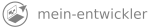 Logo mein-entwickler.de